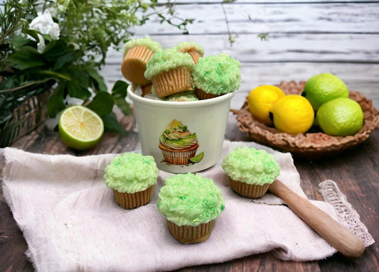 Lime Cupcakes With Frosting | 5 Wax Melts | 4.5 Oz